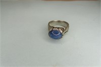 .925 Silver Sz 9 Espo Sig. Ring