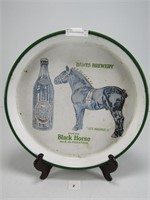 BLACK HORSE ALE PORCELAIN BEER TRAY