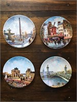 Limoges * French Landmarks * 4 Collectible