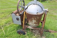 ELECTRIC DRIVEN CEMENT MIXER