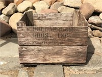 Antique Wooden Crate, Biglerville, PA HOLLABAUGH