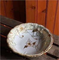 Hand Painted Nippon Serving Bowl