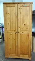 Wood closet/storage cupboard