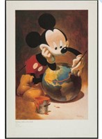 Mickey Mouse "Putting a Smile on the World"