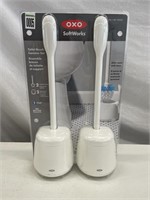 OXO TOILET BRUSH AND CANISTER SET