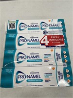 PRO NAMEL 4 PACK OF TOOTHPASTE