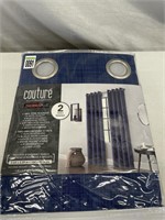 COUTURE BLACKOUT CURTAINS 2 PANELS 104X90 INCHES