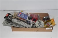ASSORTED TOOLS AND TRUCK PARTS