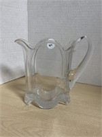 Pressed Glass Milk Jug - Duncan George & Sons