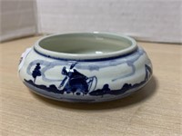 Hand Painted Delft Salt Cellar