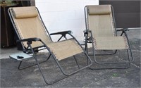 2 anti-gravity chairs - info