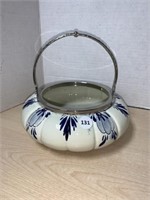 Handled Delft Bowl