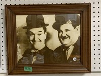 Framed Laurel And Hardy Picture