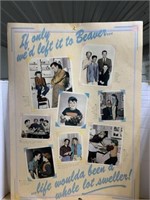 Leave It To Beaver Poster 1980's