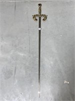 Jeweled Decorative Sword
