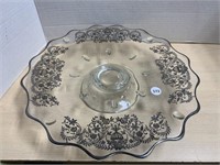 Silvered Cake Stand