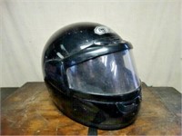 Motorcycle / Snowmobile Helmet Black DOT