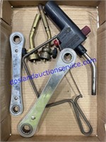 Pair of Craftsman Wrenches, Blow Torch Parts,