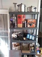 LRG. GROUPING KITCHEN/COOKWARE-SHELF NOT INCLUDED
