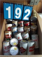 COLLECTION VINTAGE BEER CANS