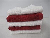 (5) Signature Hand Towels 16in x 26in, (3) in