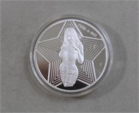 1 troy ounce Peek A Boo silver coin