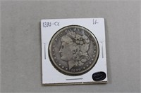 1890 Carson City Morgan silver dollar