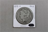 1879 Carson City Morgan silver dollar