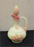 Fenton Burmese cruet w/ stopper