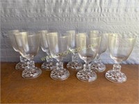 Set of 8 Fostoria Glasses