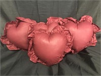 Heart Accent Pillows (Set of 4)