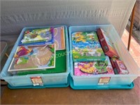 Tubs of Puzzles