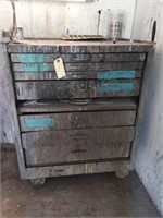 Toolbox in paint room