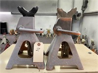 Pair of small jack stands