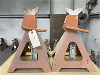 Pair of large jack stands