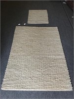 Two Safavieh natural fiber rugs