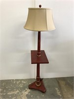 Chinese style red floor lamp
