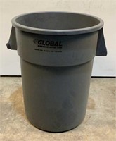 Global 55 Gallon Trash Can