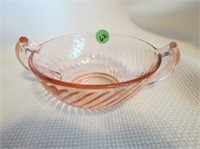 Bowl with handles. 4 3/4". Excellent Condition!