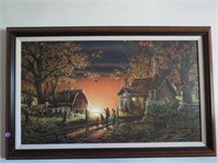 Terry Redlin, Canvas "Morning Surprise" Limited ed