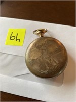 Pocket watch. F.M.McKenzies, Virden, MB