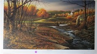Terry Redlin, "Indian Summer". Limited Edition Pri
