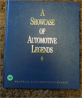 A Showcase of Automotive Legends By Franklin Mint.
