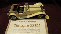Late 1930's Jaguar SS-100 - scale 1:24. Precision