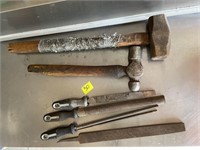 Tools - Round&flat files/hammers