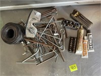 Tools-Allen wrenches/wire/JB Weld
