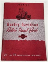 1948-1951 Harley-Davidson Rider’s Handbook