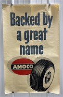 Vintage AMOCO Tires Paper Advertising