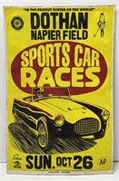 Dothan Napier Field Sports Car Races Cardstock