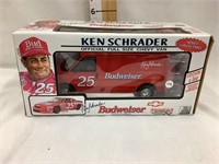 1/25 Scale Kenny Schroeder Budweiser Van, NIB
